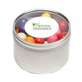 Gum Balls in Large Round Window Tin